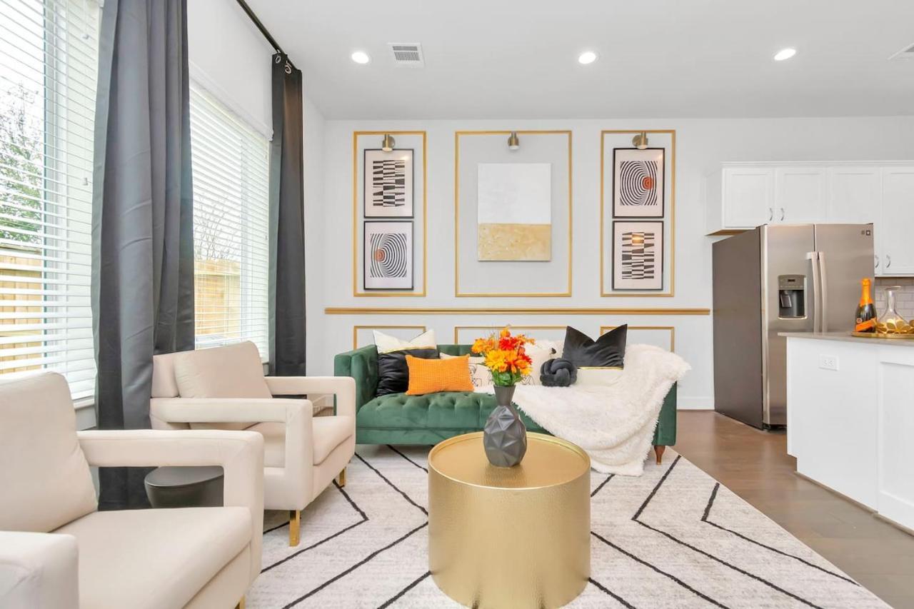 Emerald Palace - New, Modern 3Br Townhome Close To Downtown, Nrg, Med Ctr Houston Exterior photo